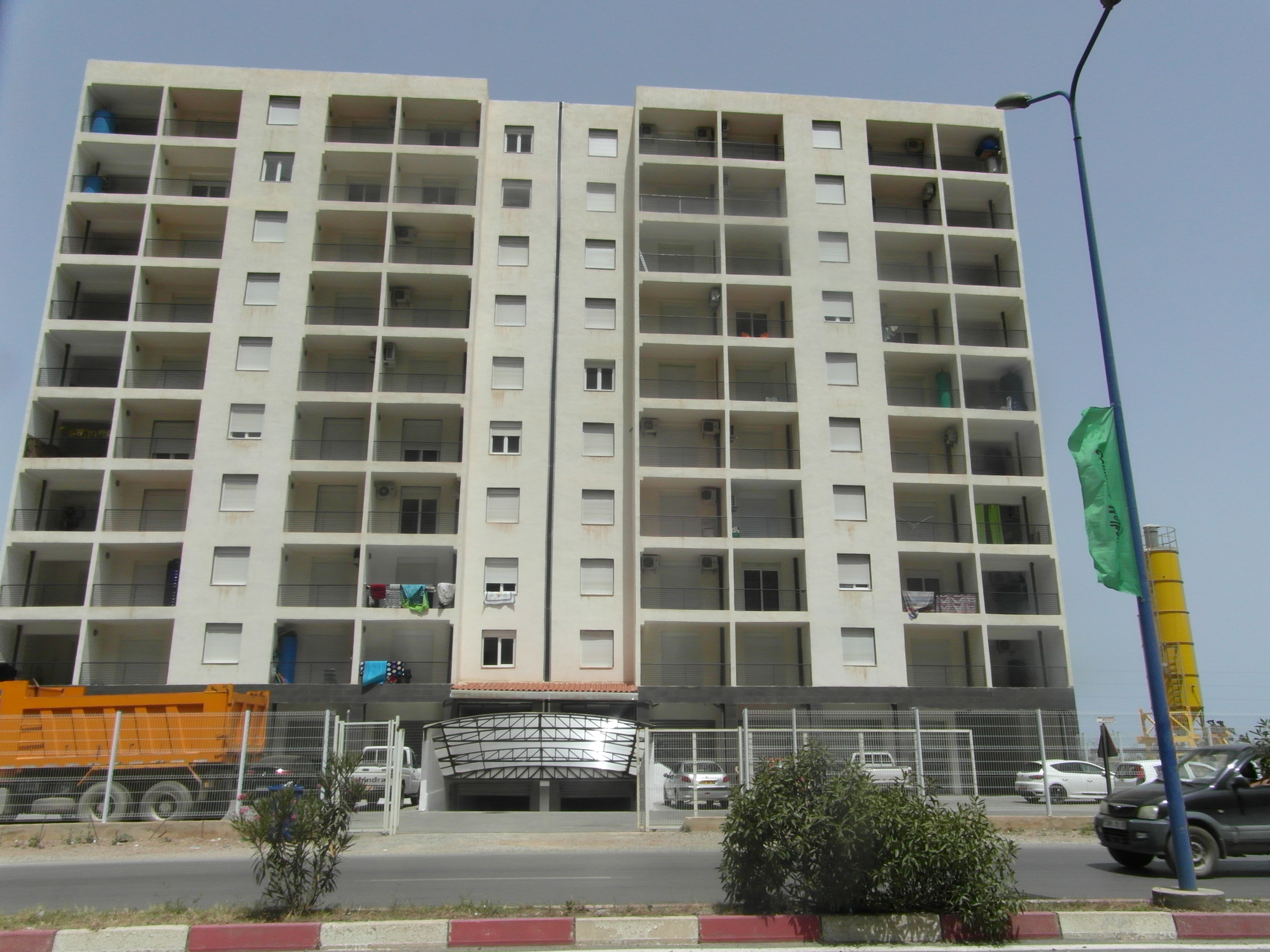 Résidence Melbou — Façade terminée